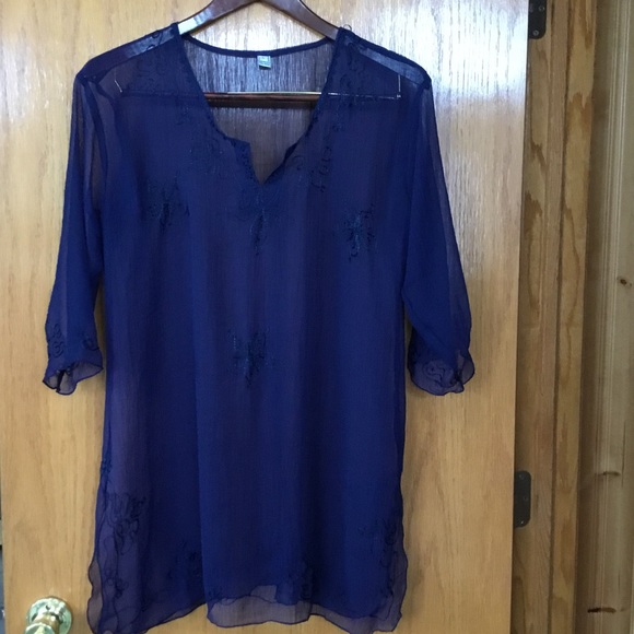 Embroidered tunic top🏖 - Picture 6 of 11